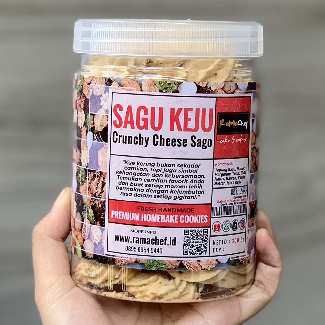 Kue Kering SAGU KEJU Butter WIJSMAN