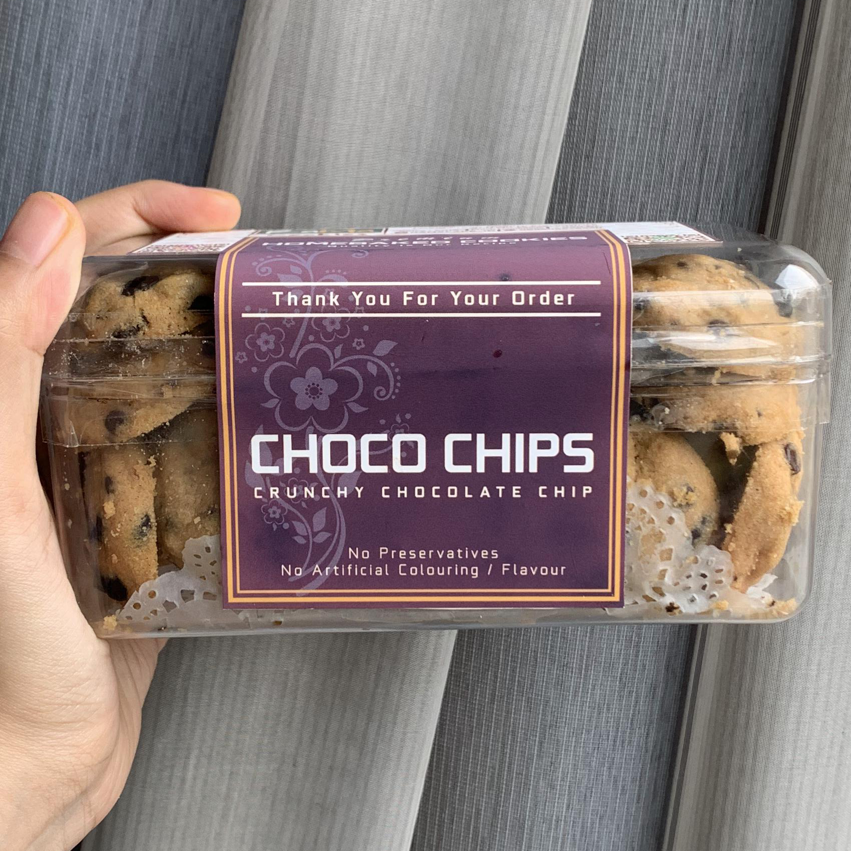 Kue Kering CHOCO CHIPS Coklat Milky