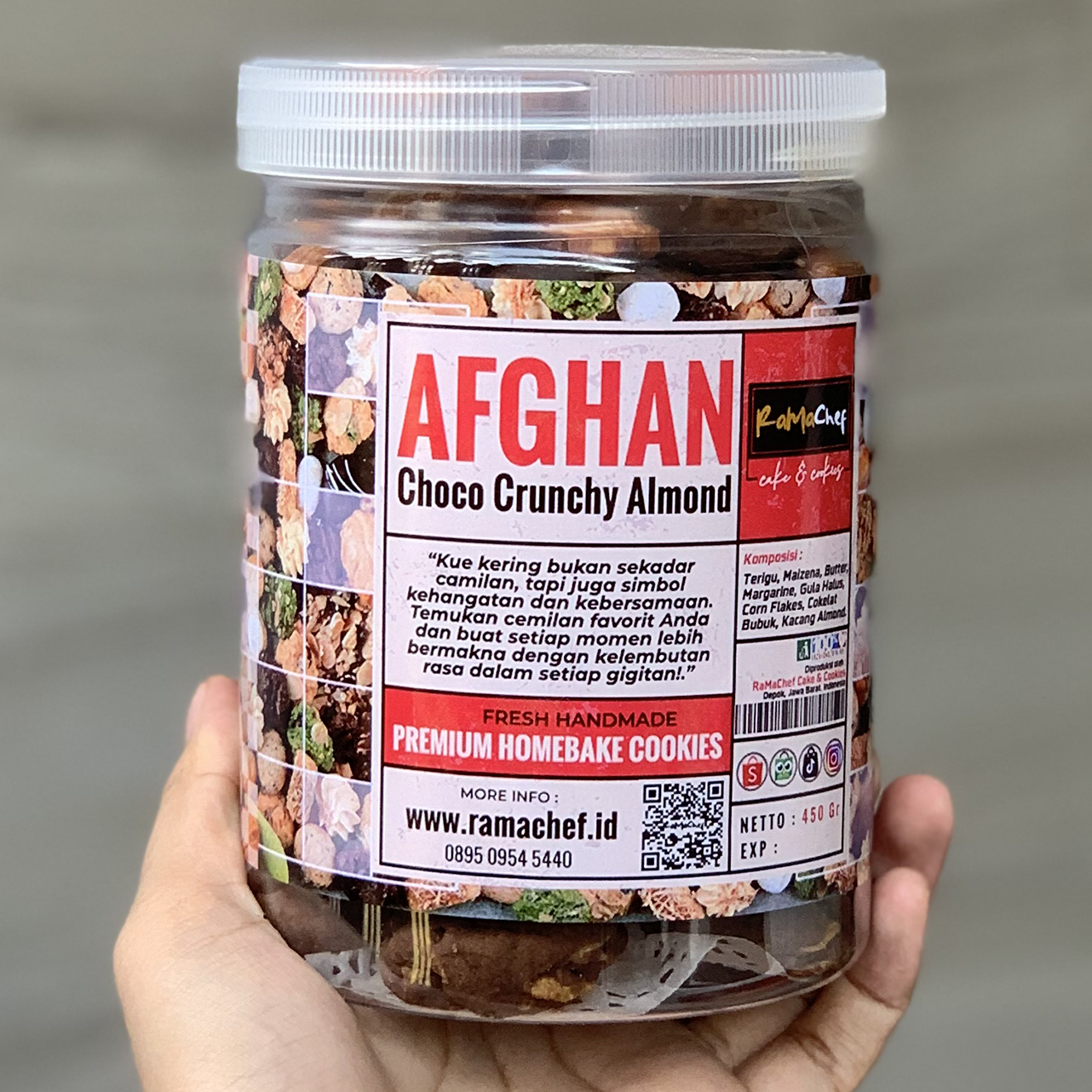 Kue Kering AFGHAN CRUNCHY ALMOND
