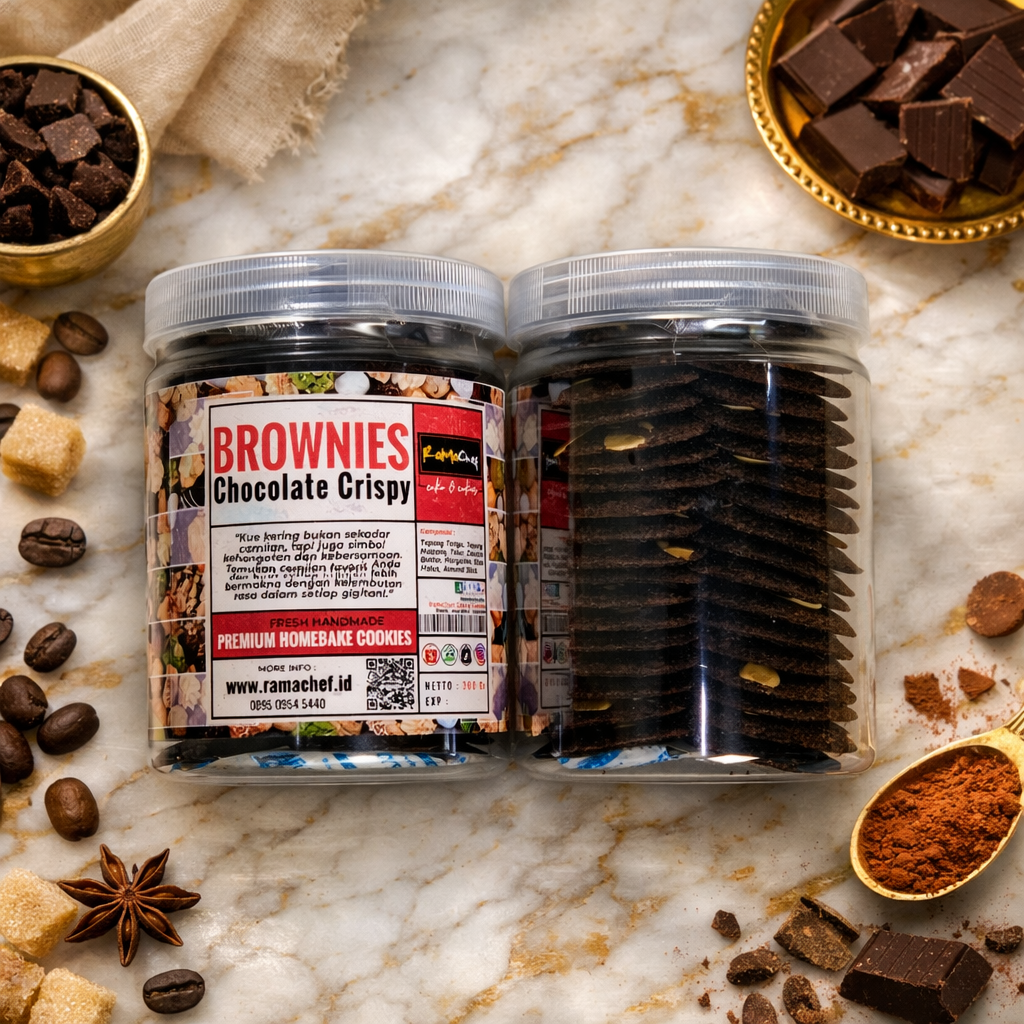 BROWNIES ALMOND CRISPY