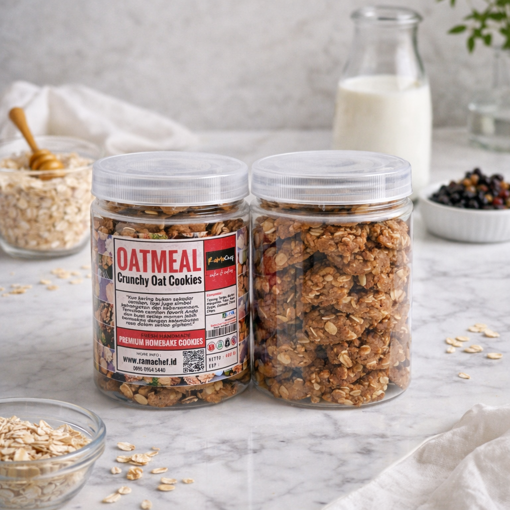 OATMEAL Cookies Choco Chips Crunchy